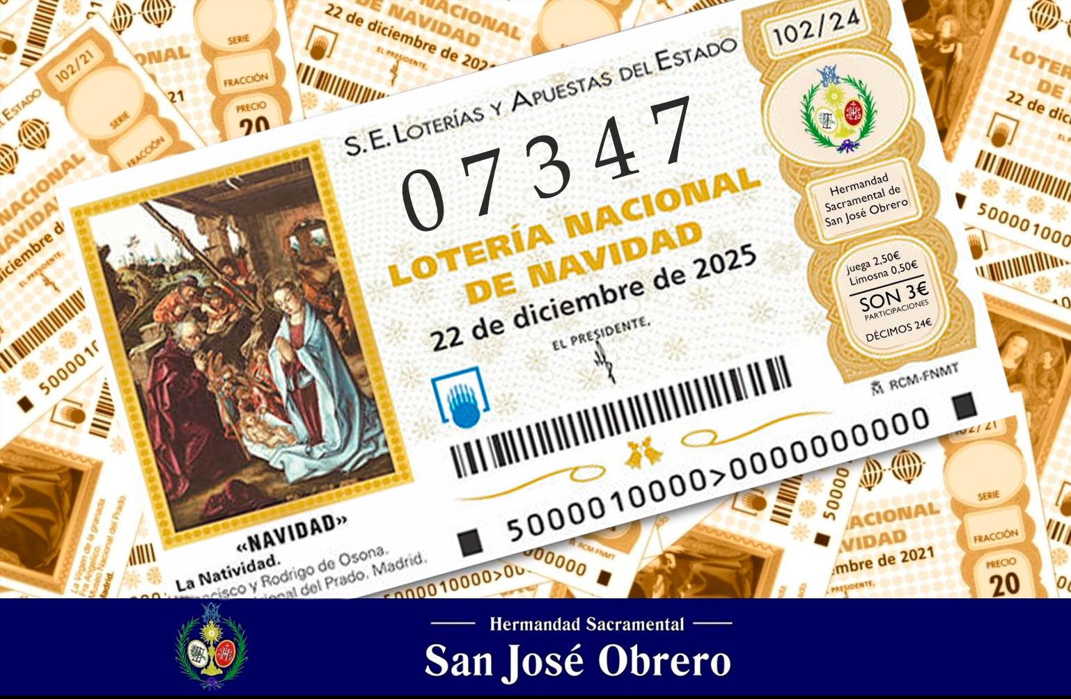 LOTERÍA DE NAVIDAD HERMANDAD