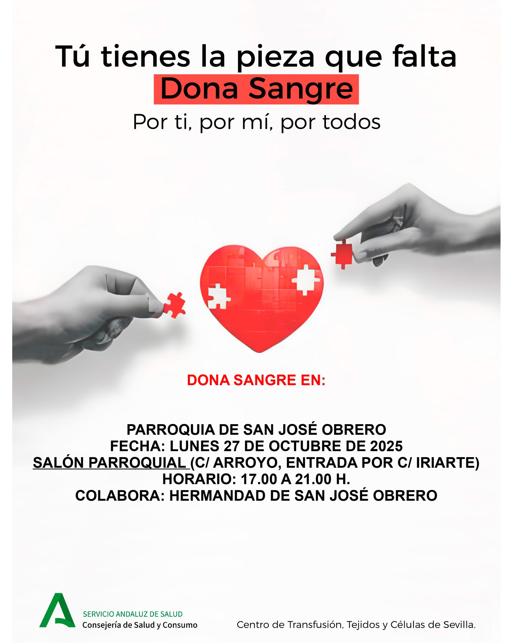 CAMPAÑA DE DONACIÓN DE SANGRE CARIDAD